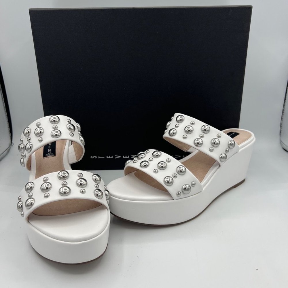Steven by Steve Madden Stunner Platform Embellished Sandal